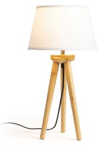 BASCO stolní podstavec bambus 230V E27 15W - RED - DESIGN RENDL