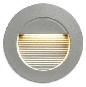 RED R14143 MARCO 70 zápustná stříbrnošedá 230V LED 3W IP65 3000K - RED - DESIGN RENDL