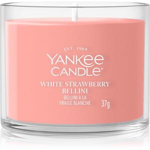 Yankee Candle White Strawberry Bellini votivní svíčka 37 g