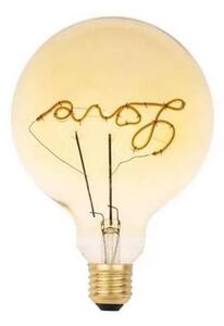 LED Žárovka FILAMENT VINTAGE LOVE G125 E27/2W/230V 2000K