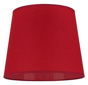 Duolla - Stínidlo k stolní lampě CLASSIC M E27 pr. 24 cm červená