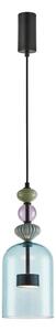 LED Lustr na lanku ARTE LED/12W/230V pr. 16 cm černá