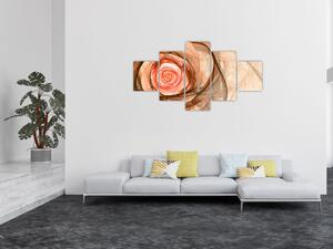 Obraz - Růže uměleckého duchu (125x70 cm)