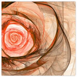 Obraz - Růže uměleckého duchu (30x30 cm)