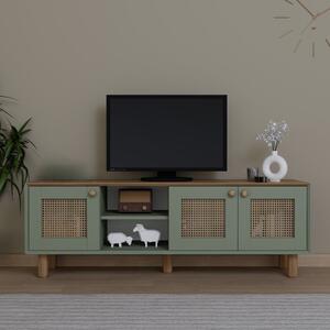 TV skříňka Bohema (zelená). Akce -25%