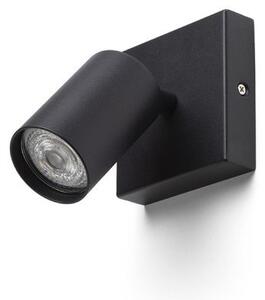 RED R13921 DUDE SQ přisazená černá 230V LED GU10 9W - RED - DESIGN RENDL