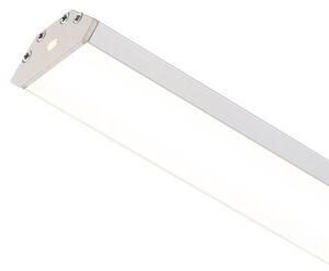 RED R14095 LED PROFILE J přisazený 1m eloxovaný hliník/matný akryl - RED - DESIGN RENDL