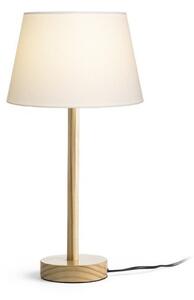 MAUI/ALVIS 24 stolní krémově bílá dřevo 230V E27 7W - RED - DESIGN RENDL