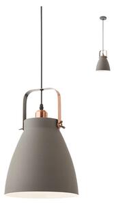 Redo 01-1275 - Lustr na lanku ARNE 1xE27/42W/230V šedá