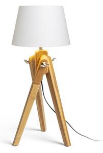 AMBITUS/ALVIS 24 stolní krémově bílá bambus 230V E27 7W - RED - DESIGN RENDL