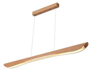 LED Lustr na lanku LED/26W/230V 4000K 150 cm buk/masiv