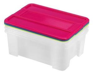 SADA 3x Úložný box TEX BOX 10 l