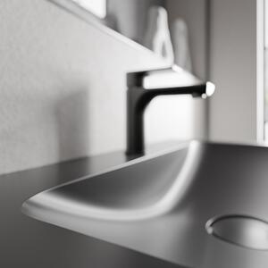 Koupelnová skříňka AVA 60 cm s umyvadlem z minerálního odlitku CREAM
