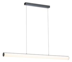 RIVIER LED I závěsná černá/mléčný akryl 230V LED 24W 3000K - RED - DESIGN RENDL