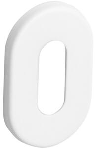 In-Design Rozeta pod kliku 4UOR pro BB/PZ klíč bílá matná Provedení rozety: rozeta BB - obyčejný klíč