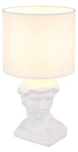Globo 21732W - Stolní lampa HERMES 1xE14/40W/230V bílá