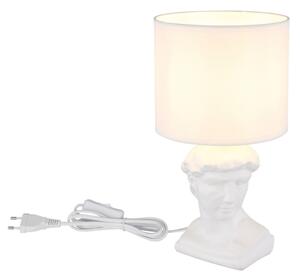 Globo 21732W - Stolní lampa HERMES 1xE14/40W/230V bílá