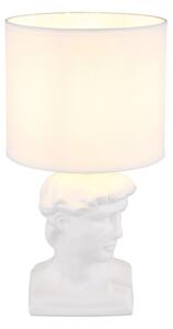 Globo 21732W - Stolní lampa HERMES 1xE14/40W/230V bílá