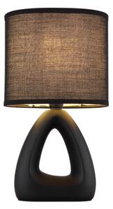Globo 21731S - Stolní lampa TRIANGLE 1xE14/40W/230V černá