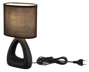 Globo 21731S - Stolní lampa TRIANGLE 1xE14/40W/230V černá