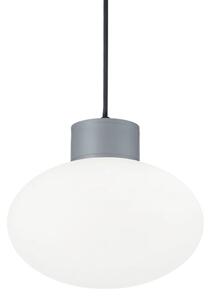 Ideal Lux Venkovní závěsné svítidlo CLIO MSP1, pr.28cm, IP44 Barva: Šedá