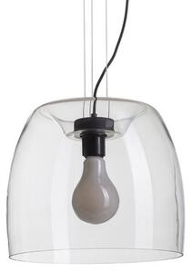 ORLANDO 35 závěsná čiré sklo/černá 230V E27 24W - RED - DESIGN RENDL