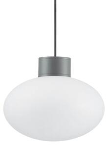 Ideal Lux Venkovní závěsné svítidlo CLIO MSP1, pr.28cm, IP44 Barva: Antracit