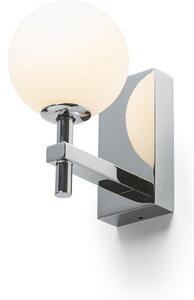 PEGGY nástěnná chrom/opálové sklo 230V G9 6W IP44 - RED - DESIGN RENDL