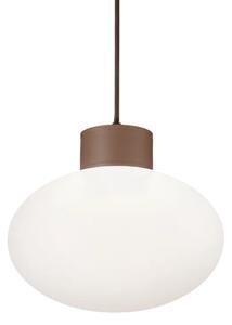 Ideal Lux Venkovní závěsné svítidlo CLIO MSP1, pr.28cm, IP44 Barva: Kávová