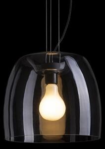 ORLANDO 35 závěsná čiré sklo/černá 230V E27 24W - RED - DESIGN RENDL