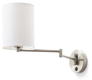 AVENIDA nástěnná základna matný nikl 230V E27 11W - RED - DESIGN RENDL