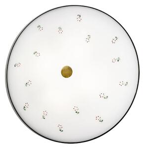 Kolarz 731.U14.4.70- Stropní svítidlo NONNA 4xE27/60W/230V pr.54 cm zelená/mosaz