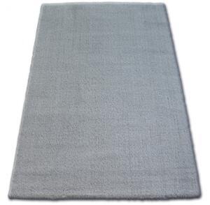 Koberec Micro fiber soft shaggy stříbrný