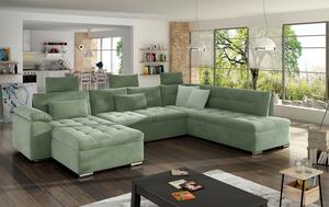 Rozkladací sedačka Vegas Bis, Potah: Uttario Velvet 2954 + Uttario Velvet 2954 + Evo 29, Strana: Levá Mirjan24 5903211050282