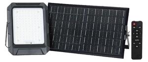 LED Solární reflektor LED/15W/3,7V IP65 4000K černá + DO