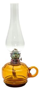 Petrolejová lampa MONIKA 34 cm amber