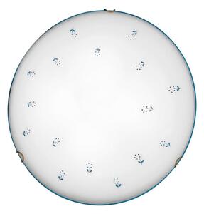 Kolarz 731.13.4.17 - Stropní svítidlo NONNA 3xE27/60W/230V pr. 50 cm modrá