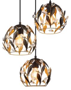 Globo 15759-3HR - Lustr na lanku MIKA 3xE27/40W/230V pr. 41 cm