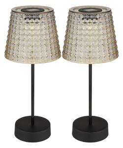 Globo 36634-2S - SADA 2x LED Solární svítidlo SOLAR LED/0,06W/3V IP44 šedá