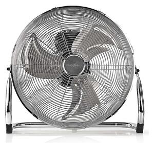 Nedis FNFL10CCR40 - Podlahový ventilátor 80W/230V lesklý chrom