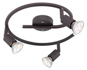 GLOBO 57382-3L - LED Bodové svítidlo OLIWA 3xGU10/3W/230V černá