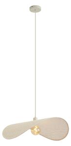 Moderní závěsná lampa béžová 65 cm - Hat
