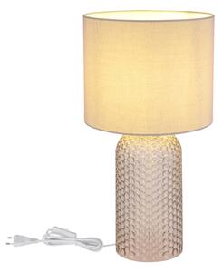 Globo 21735G - Stolní lampa SOFIA 1xE27/60W/230V šedá