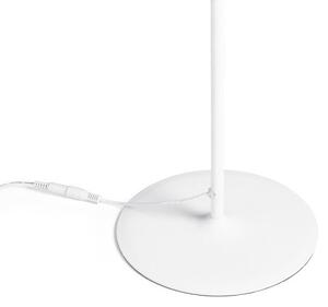 NOVA II stojanová bílá chrom/mléčný akryl 230V LED 2x3.5W 3000K - RED - DESIGN RENDL
