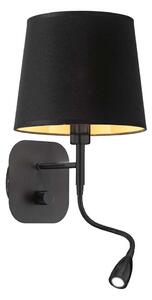 Ideal Lux - LED Nástěnná lampa NORDIK 1xE14/40W + LED/1,5W/230V