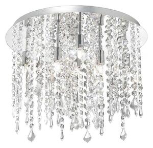Ideal Lux - LED Křišťálové stropní svítidlo ROYAL 8xG9/3W/230V pr. 40 cm