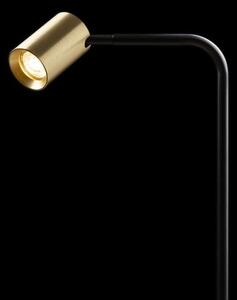FLYNN I stojanová černá/česaná mosaz 230V GU10 9W - RED - DESIGN RENDL