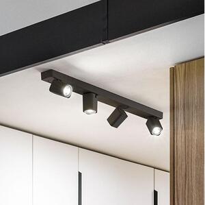 Ideal Lux - LED Bodové svítidlo RUDY 4xGU10/7W/230V černá