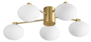 Ideal Lux - LED Přisazený lustr HERMES 5xG9/3W/230V pr. 60 cm zlatá