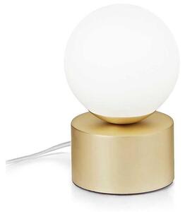 Ideal Lux - LED Stolní lampa PERLAGE 1xG9/3W/230V zlatá/bílá
